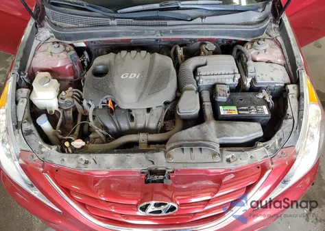 2012 Hyundai Sonata Gls z USA, uszkodzony, nr VIN 5NPEB4AC2CH360281